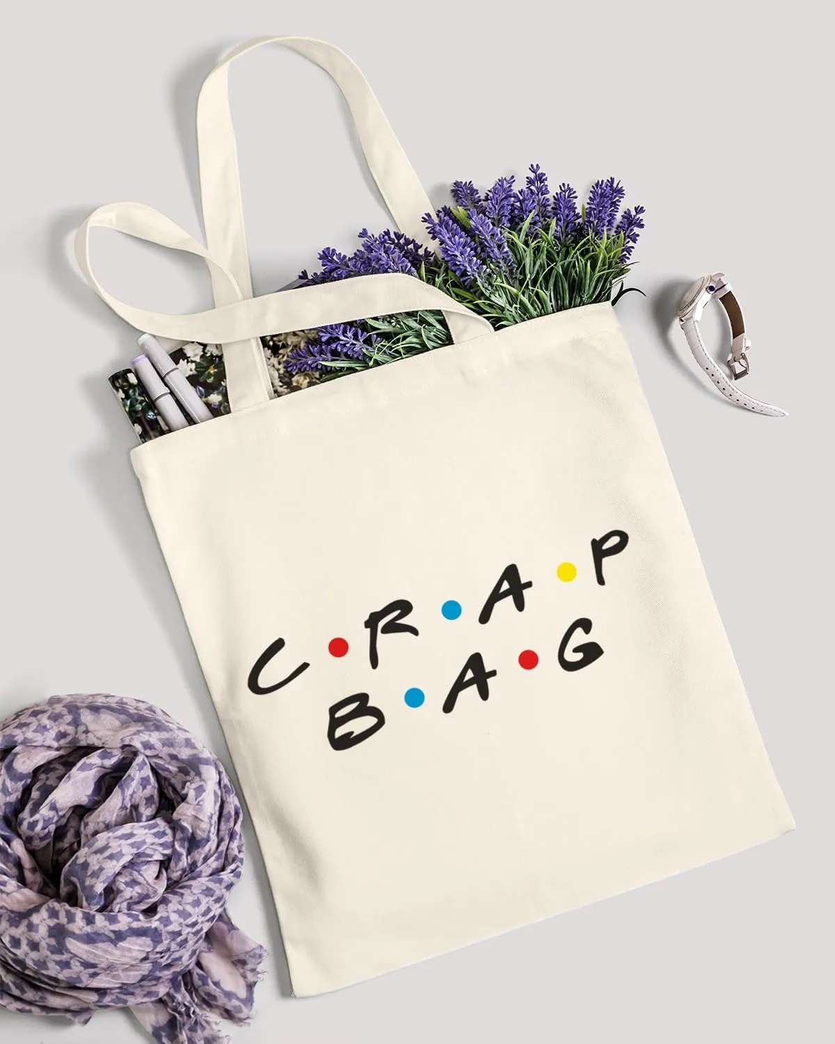 AUSVKAI Canvas Tote Bag Aesthetic Cute For Women College Grocery Bag Cotton Cloth Beach Totes Gift