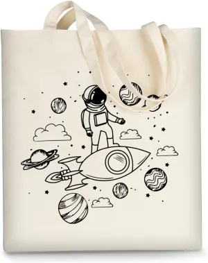 AUSVKAI Canvas Tote Bag Aesthetic Cute For Women College Grocery Bag Cotton Cloth Beach Totes Gift