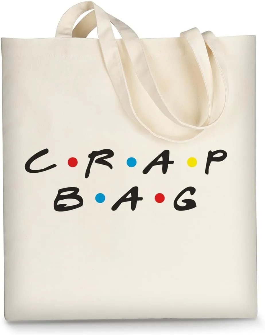AUSVKAI Canvas Tote Bag Aesthetic Cute For Women College Grocery Bag Cotton Cloth Beach Totes Gift