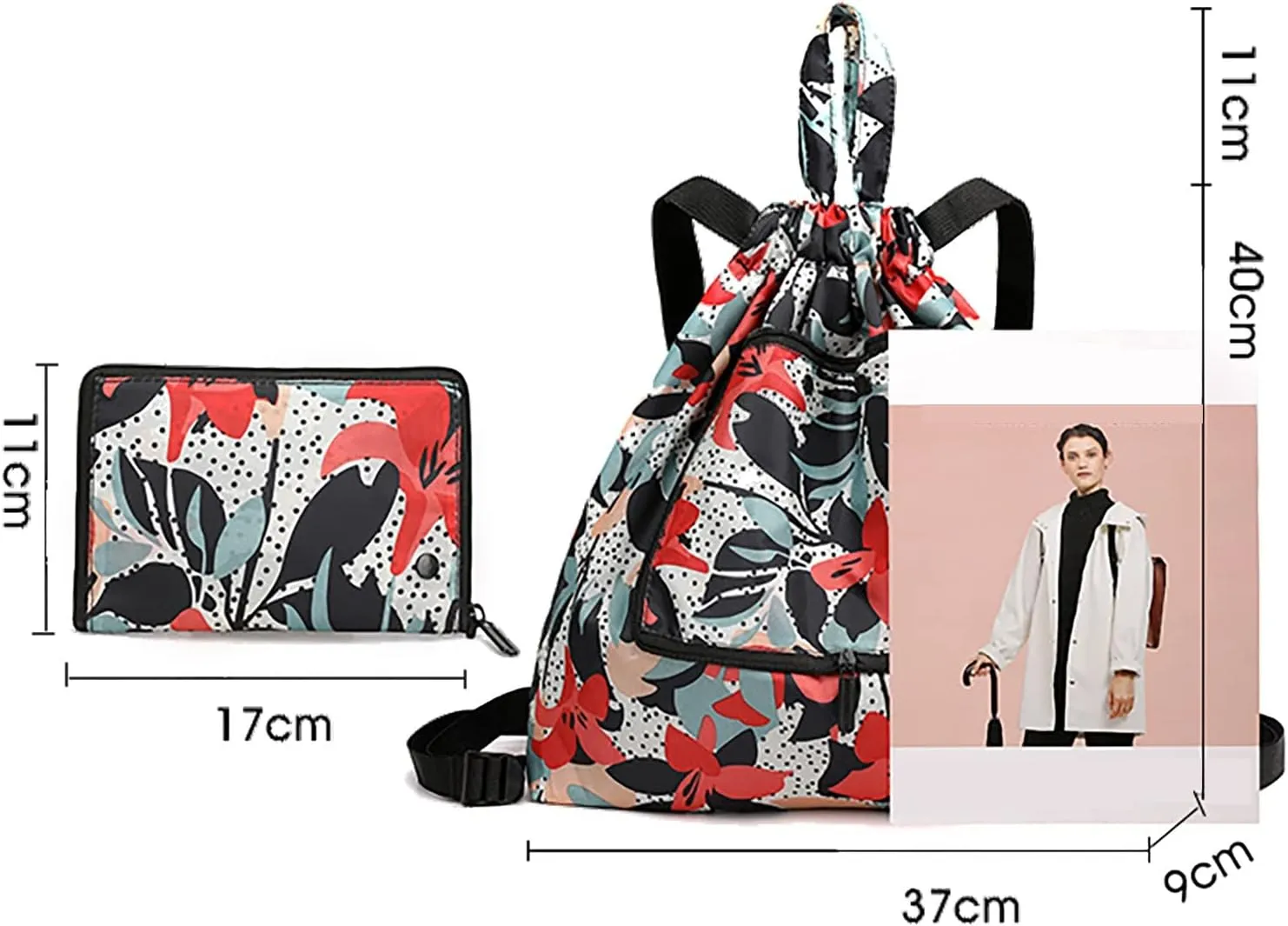 Beach Tote Bag Drawstring Seal Folding Sports Fitness Backpack Light Travel Day-Pack For Gym Outdoor Mens Beach Travel E