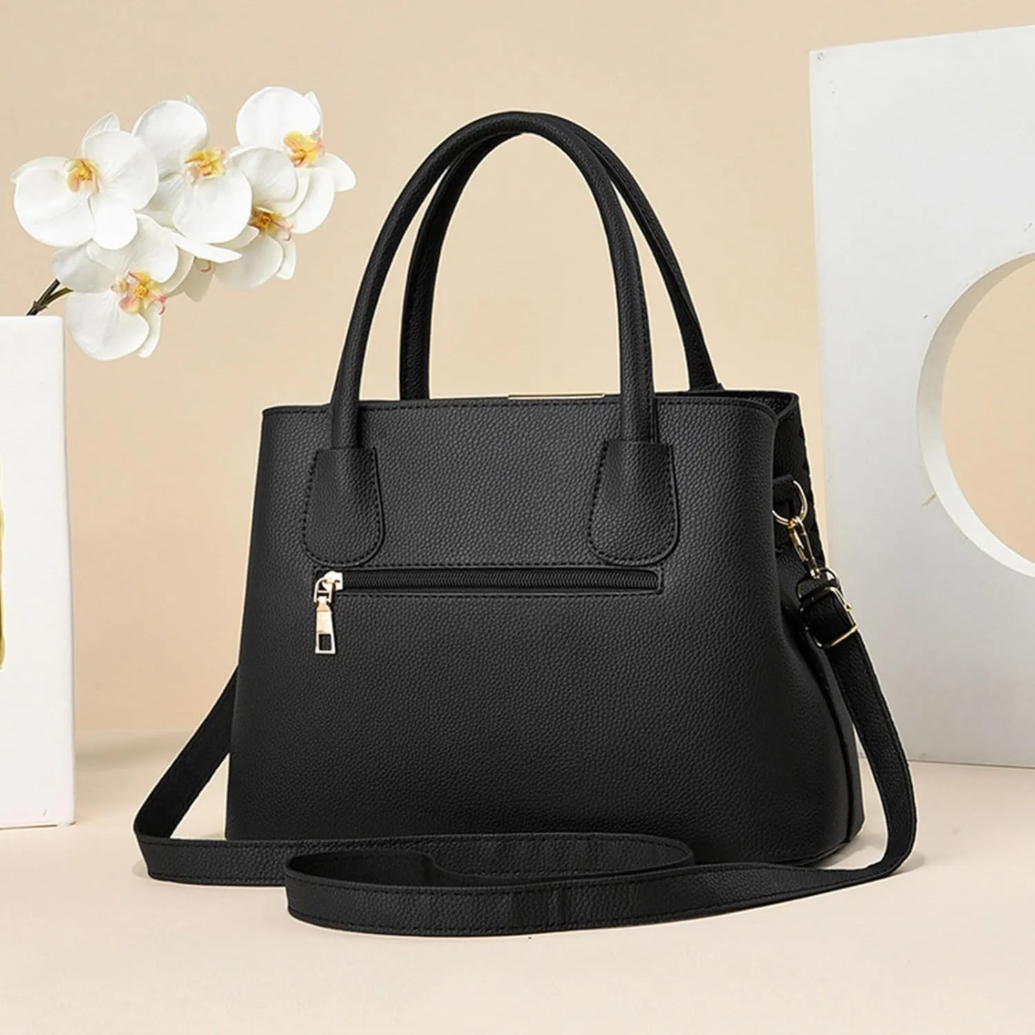 Beach Tote Bag Large Leather Handbags Crossbody Bag Adjustable Strap For Work Outdoor Shopping Mama Wife S