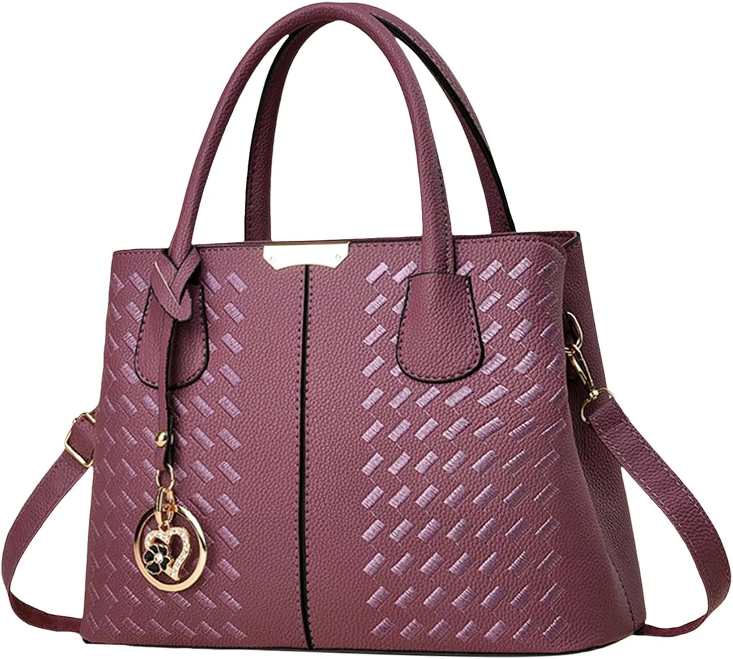 Beach Tote Bag Large Leather Handbags Crossbody Bag Adjustable Strap For Work Outdoor Shopping Mama Wife S