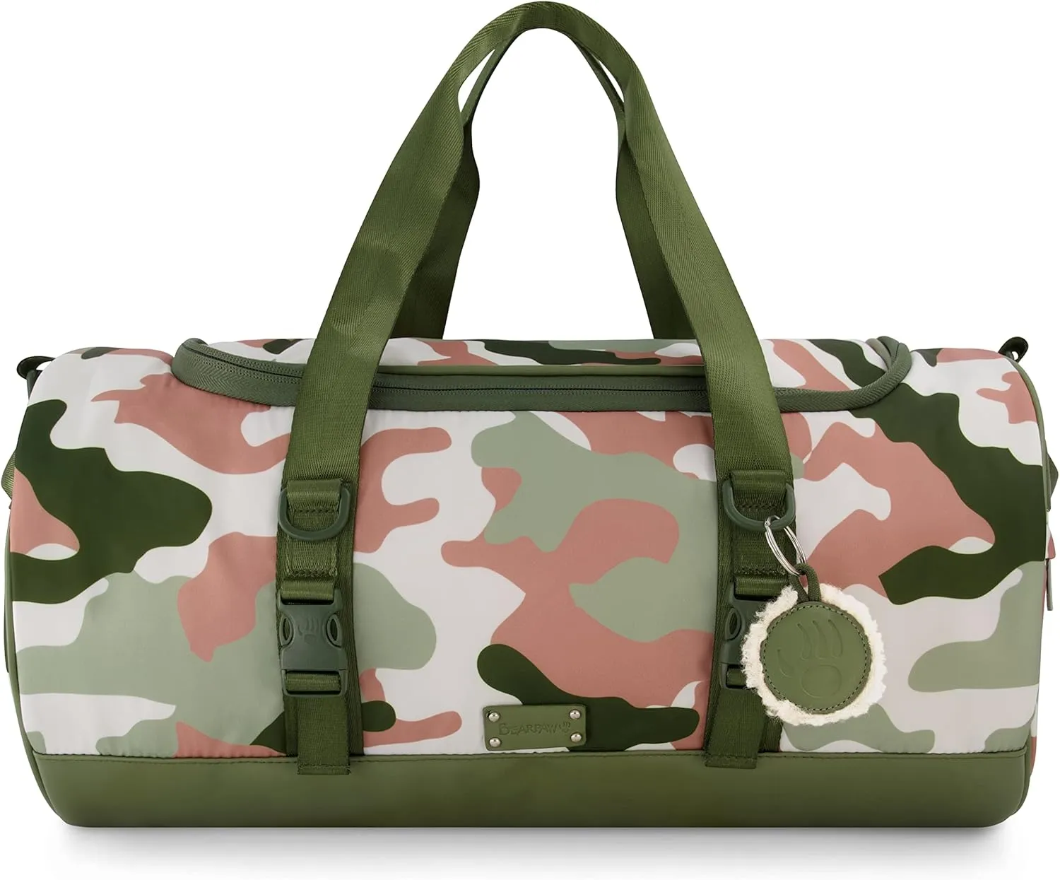 Bearpaw Duffel Gym Bag - Carry on Bag for Workout, Sports, Overnight, Travel Essentials and Weekender Bags for Women/Men - Perfect Travel Duffle Bag, Camouflage