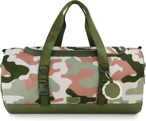 Bearpaw Duffel Gym Bag - Carry on Bag for Workout, Sports, Overnight, Travel Essentials and Weekender Bags for Women/Men - Perfect Travel Duffle Bag, Camouflage