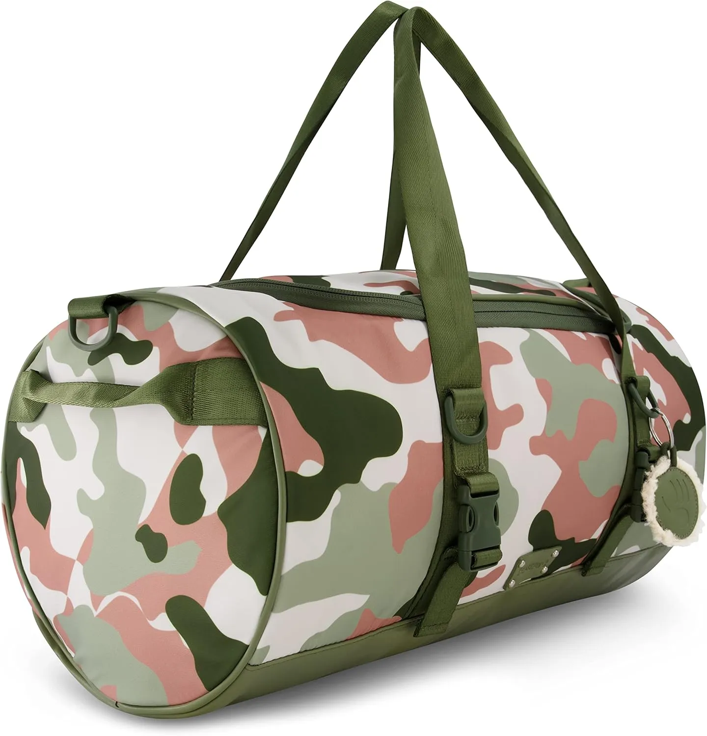 Bearpaw Duffel Gym Bag - Carry on Bag for Workout, Sports, Overnight, Travel Essentials and Weekender Bags for Women/Men - Perfect Travel Duffle Bag, Camouflage