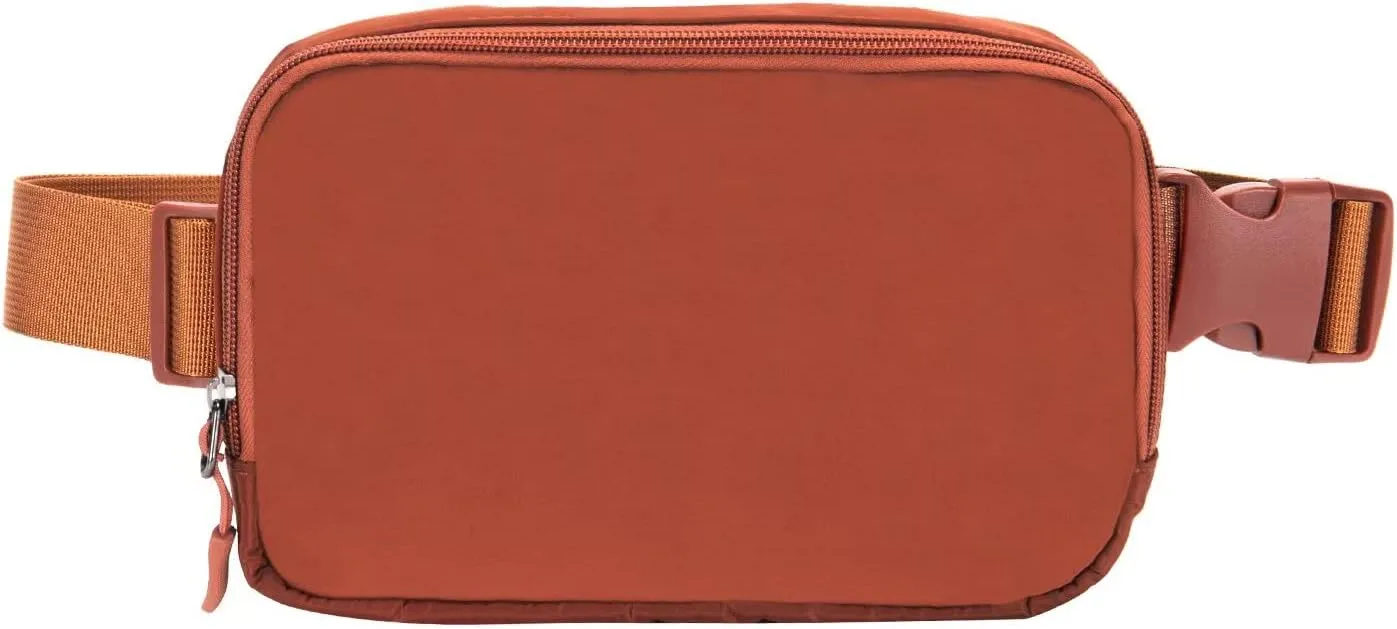 Belt bag Fanny pack crossbody bags for women Everywhere belt bag (Coffee)