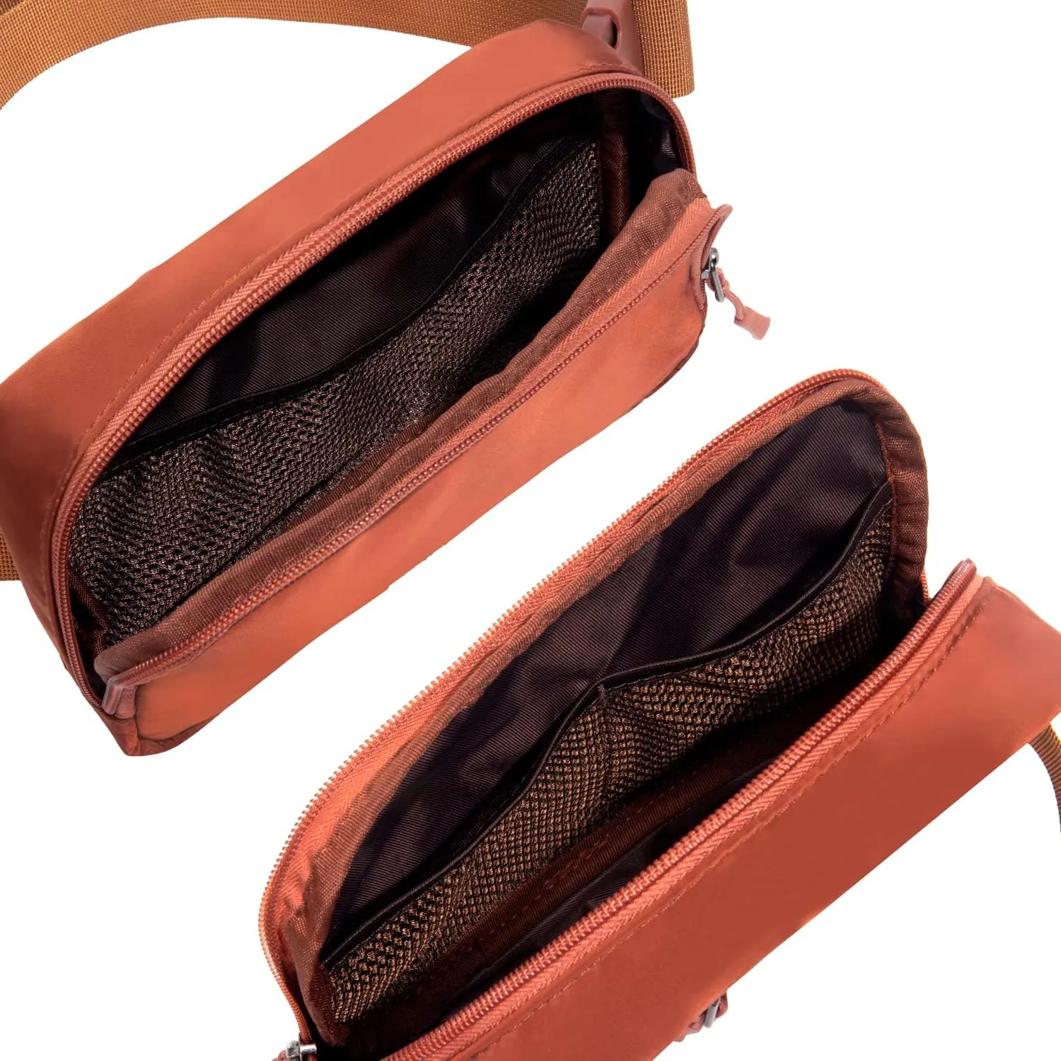 Belt bag Fanny pack crossbody bags for women Everywhere belt bag (Coffee)