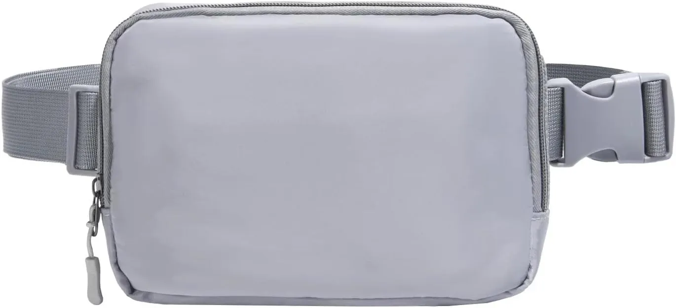 Belt bag Fanny pack crossbody bags for women Everywhere belt bag (Grey)
