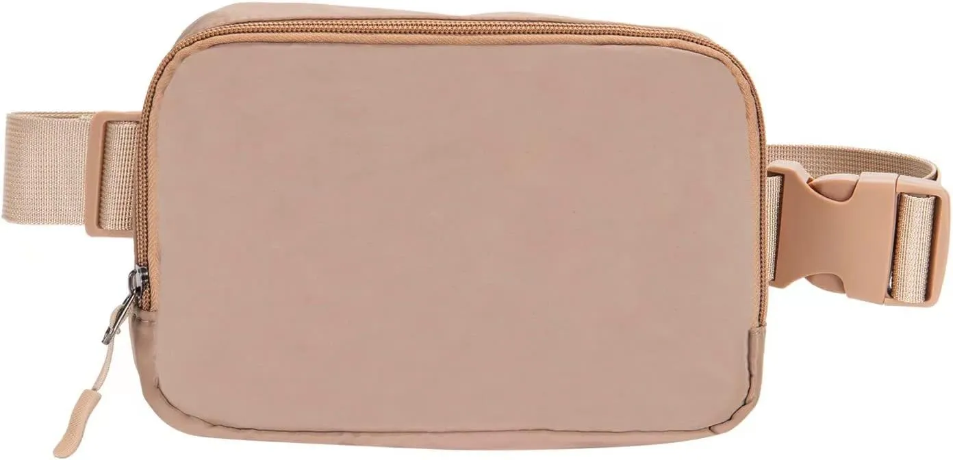Belt bag Fanny pack crossbody bags for women Everywhere belt bag (Khaki)