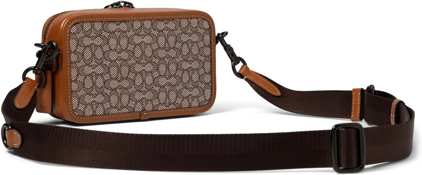 Coach Charter Slim Crossbody in Micro Signature Jacquard
