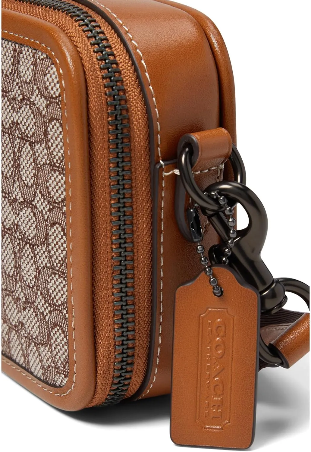 Coach Charter Slim Crossbody in Micro Signature Jacquard