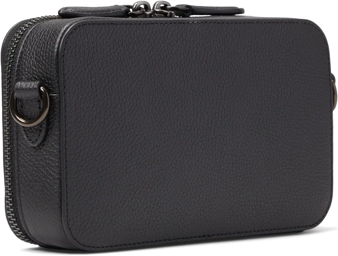 Coach Men's Charter Slim Crossbody Bag in Pebble Leather with Sculpted C Hardware Branding