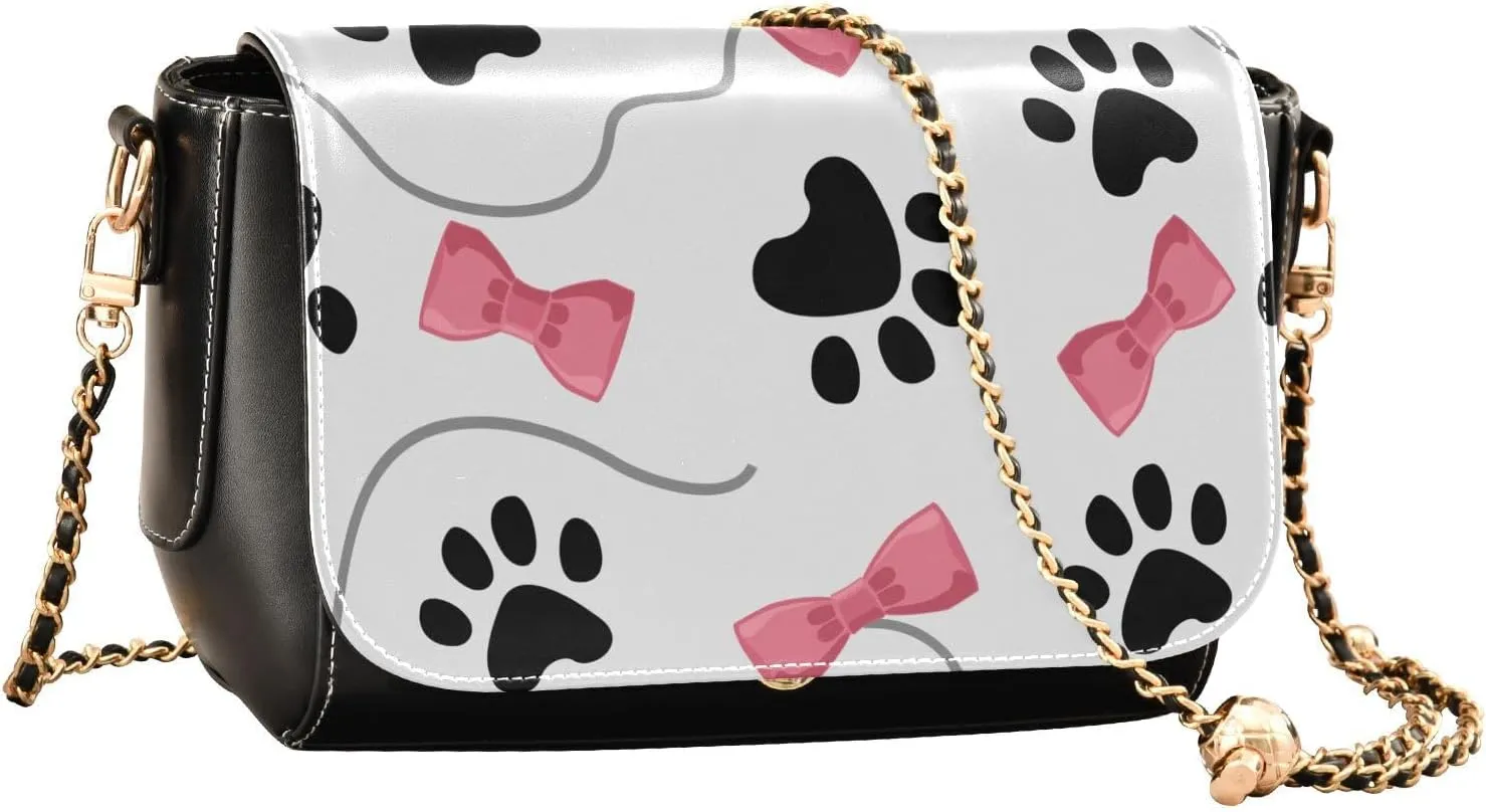Crossbody Bags for Women Trendy Women's Black Shoulder Bag Small PU Leather Flap Cross Body Bag Handbags