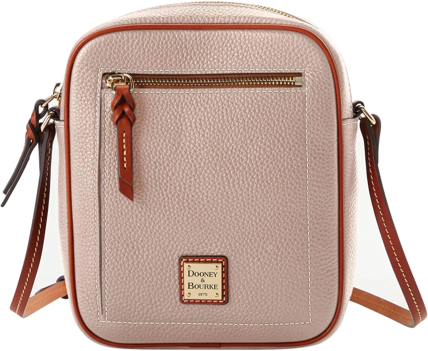 Dooney & Bourke Crossbody Bags for Women, Pebble Grain Leather Small Camera Crossbody