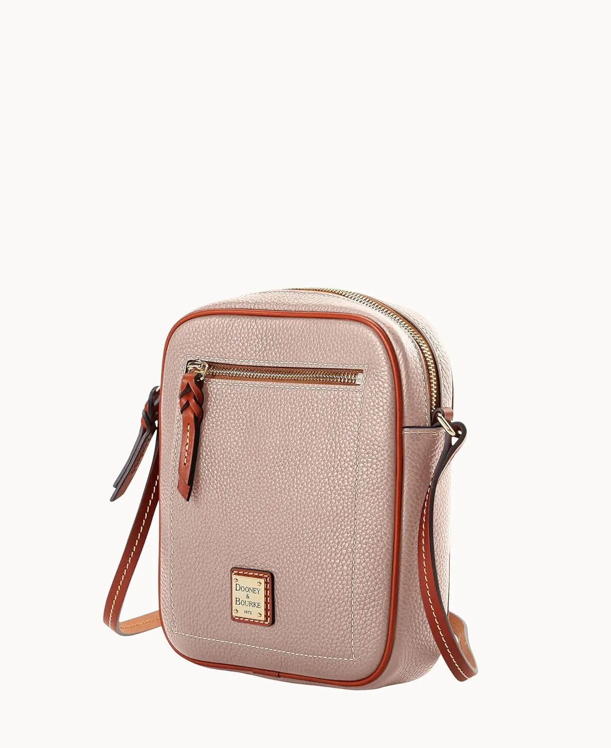 Dooney & Bourke Crossbody Bags for Women, Pebble Grain Leather Small Camera Crossbody
