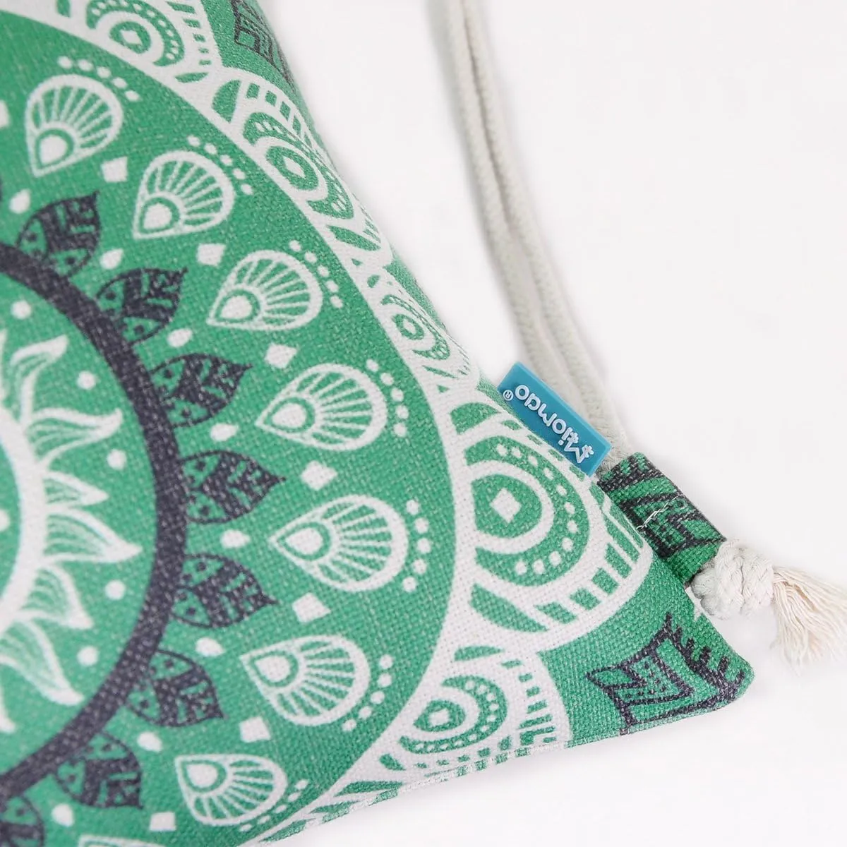 Drawstring Backpack Mandala Style String Bag Canvas Beach Sport Daypack