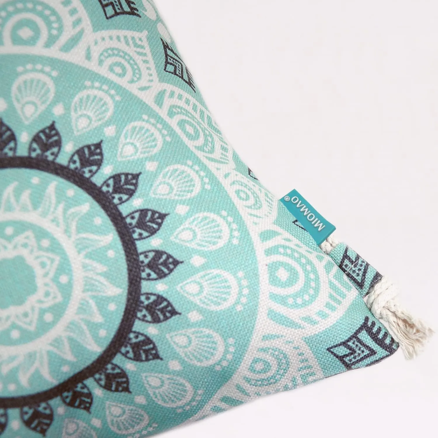 Drawstring Backpack Mandala Style String Bag Canvas Beach Sport Daypack