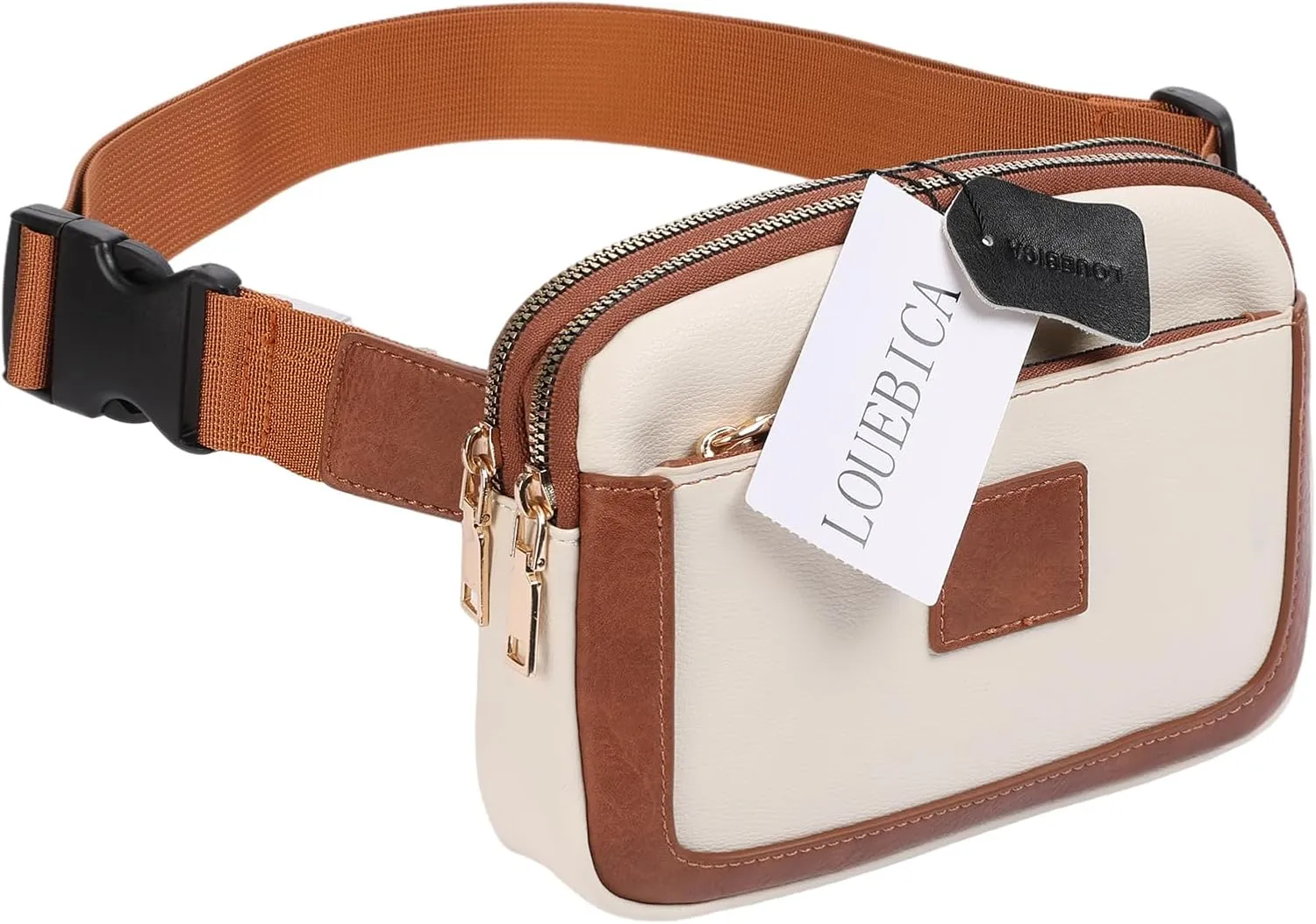 Fanny Packs for Women Leather Belt Bag Crossbody Fashion Waist Packs Bum Bag with Adjustable Strap