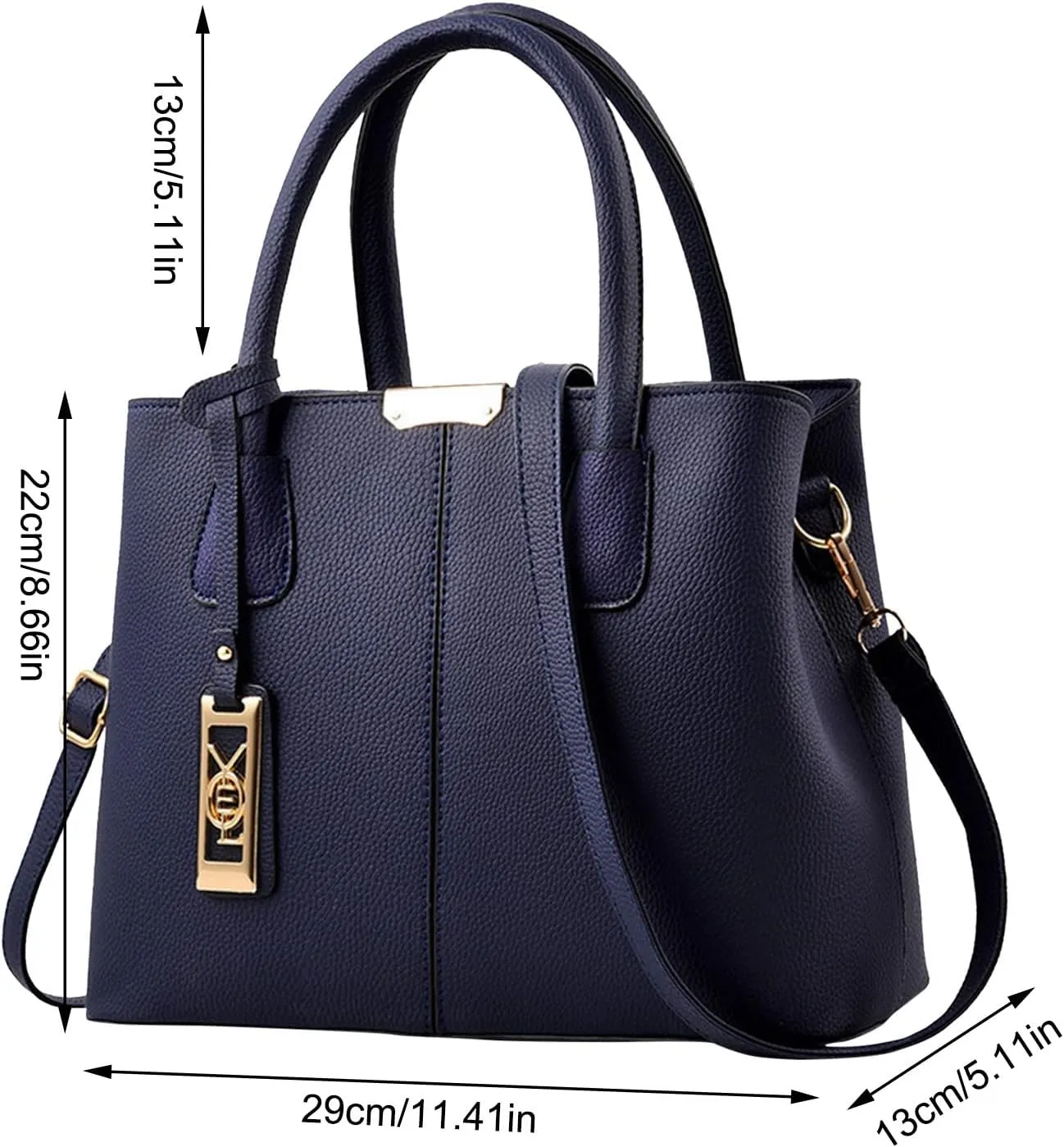 Fashion Handbag Simple Bag Large Capacity One Shoulder Women Bags Messenger Bags Canvas Vintage (Grey, One Size)