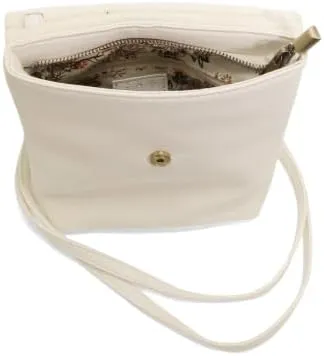 Joy Susan Womens Aimee Front Flap Crossbody Bag