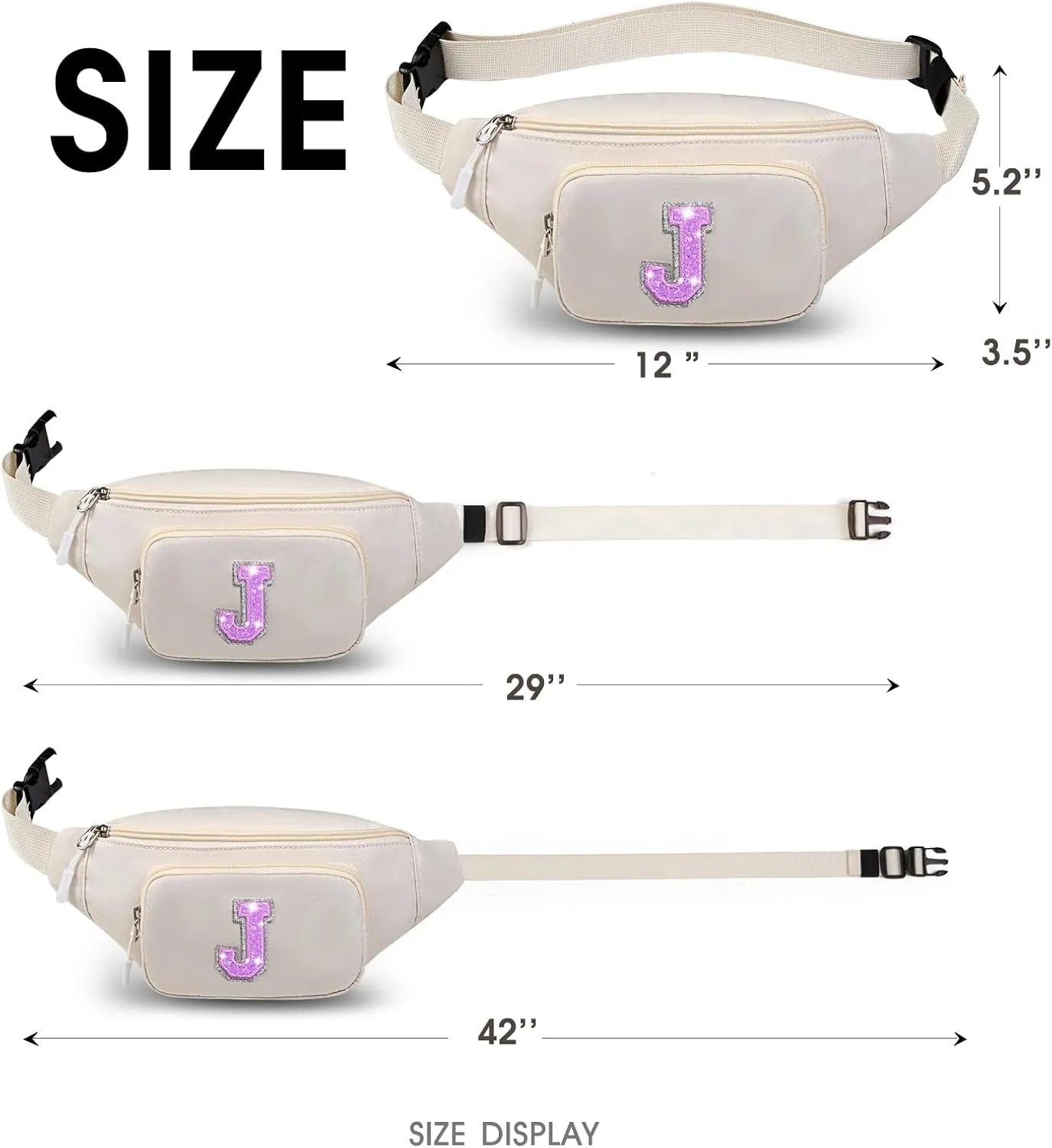 Kids Fanny Pack for Girls, Cute Waist Bag Birthday Gift
