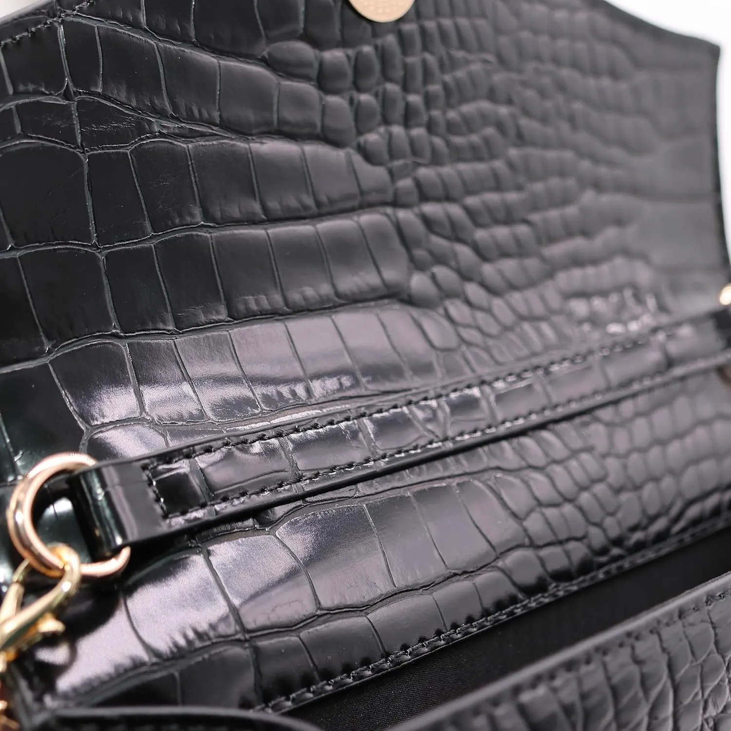 Milisente Women's Evening Bag Bridal Party Clutch Purses Cocktail Prom Handbags with Patent Leather