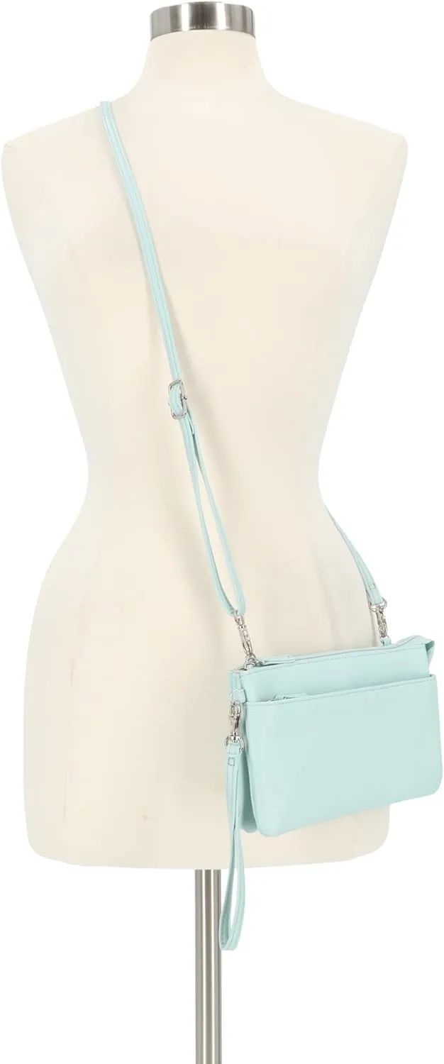 Mundi Brady RFID Wallet Purse Cell Phone Crossbody Bag For Women
