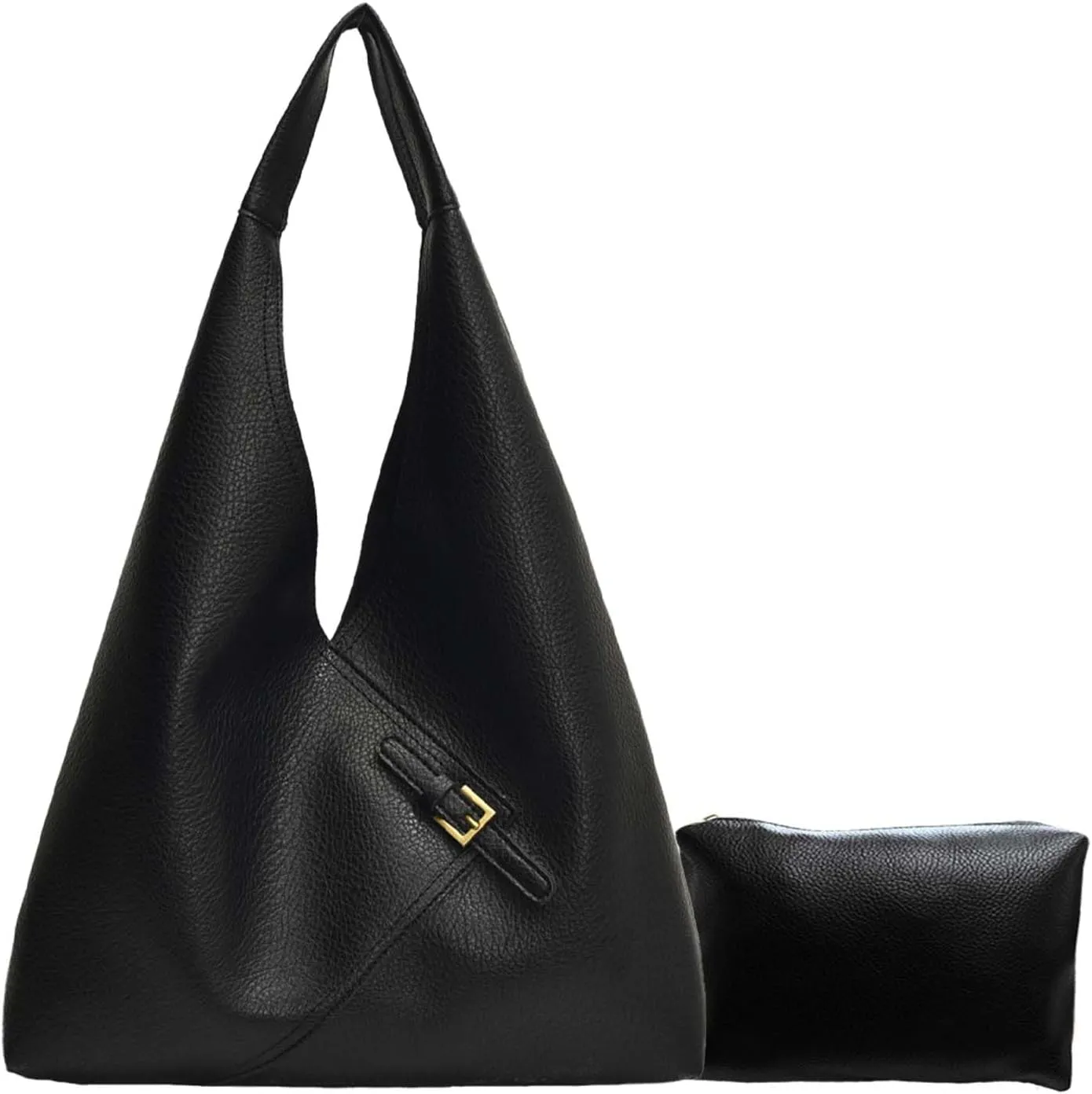 PILCAVE Hobo Bag for Women Faux Leather Large Tote Bag