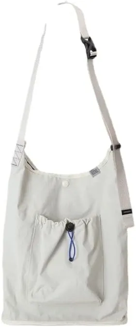 Pooyikoi Lightweight Casual Drawstring Shoulder Bag 2023 Spring/Summer New Nylon Canvas Bucket Bag