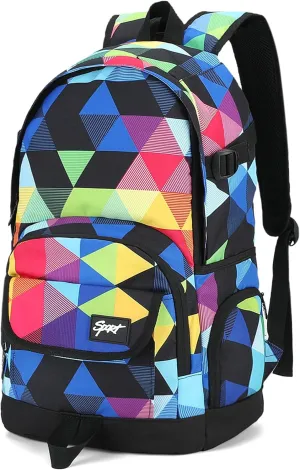 rickyh style School Backpack Travel Bag for Men & Women Lightweight College Back Pack with Laptop Compartmen
