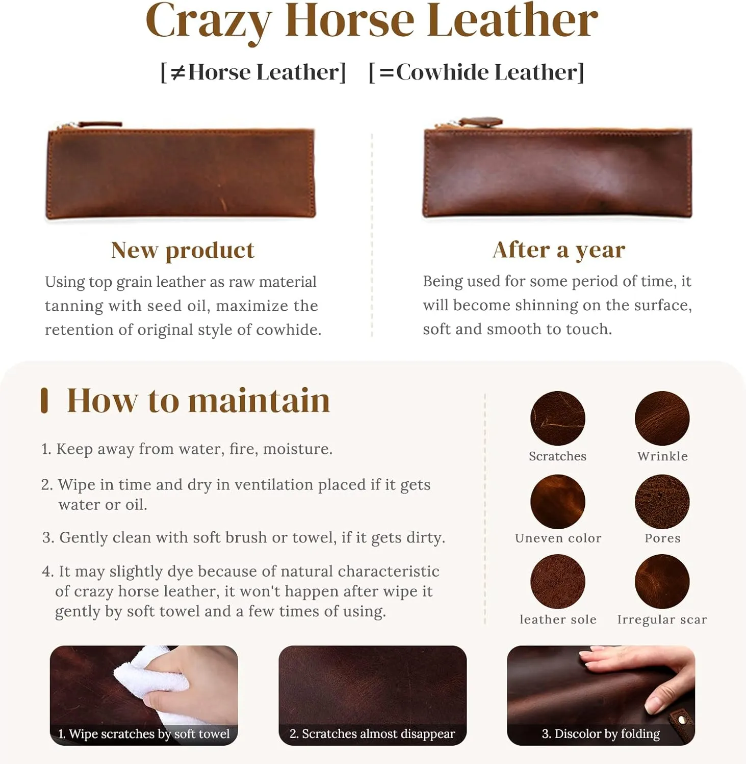 S-ZONE Leather Mini Crossbody Tote Bag Satchel Top-Handle Handbags Shoulder Purses with Inner Pouch