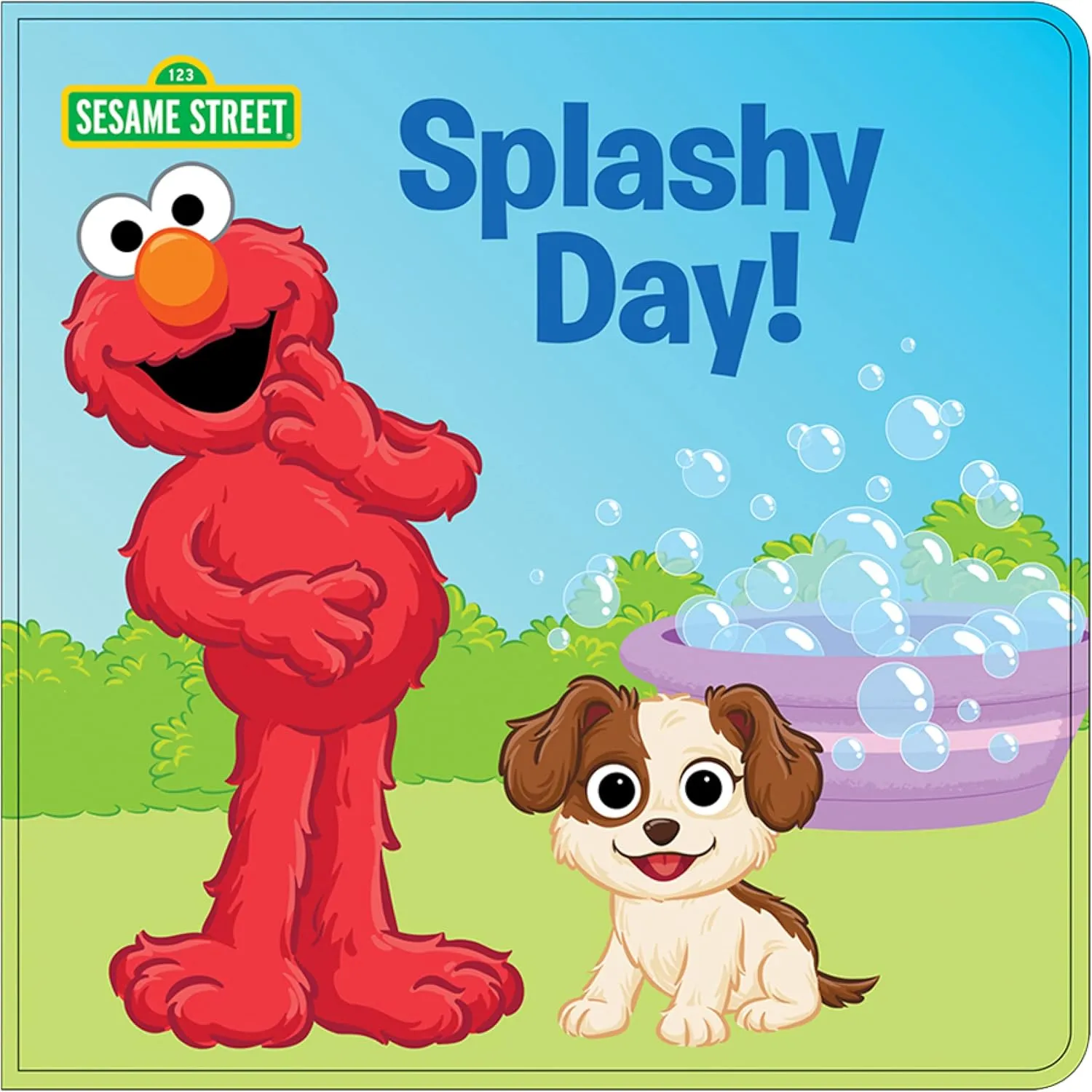 Sesame Street  Splashy Day! Waterproof Bath Book / Bath Toy - PI Kids Bath Book  April 11, 2023