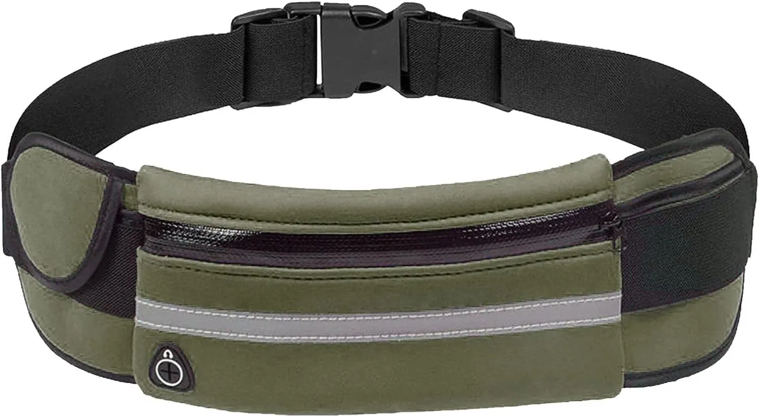 Slim Running Belt, Waterproof Fanny Packs for Women,Phone Holder for Running,Reflective Waist Bag,Runners Belt Pouches for Men,Money Belt,Waist Pack for Camping Workout Travel Running