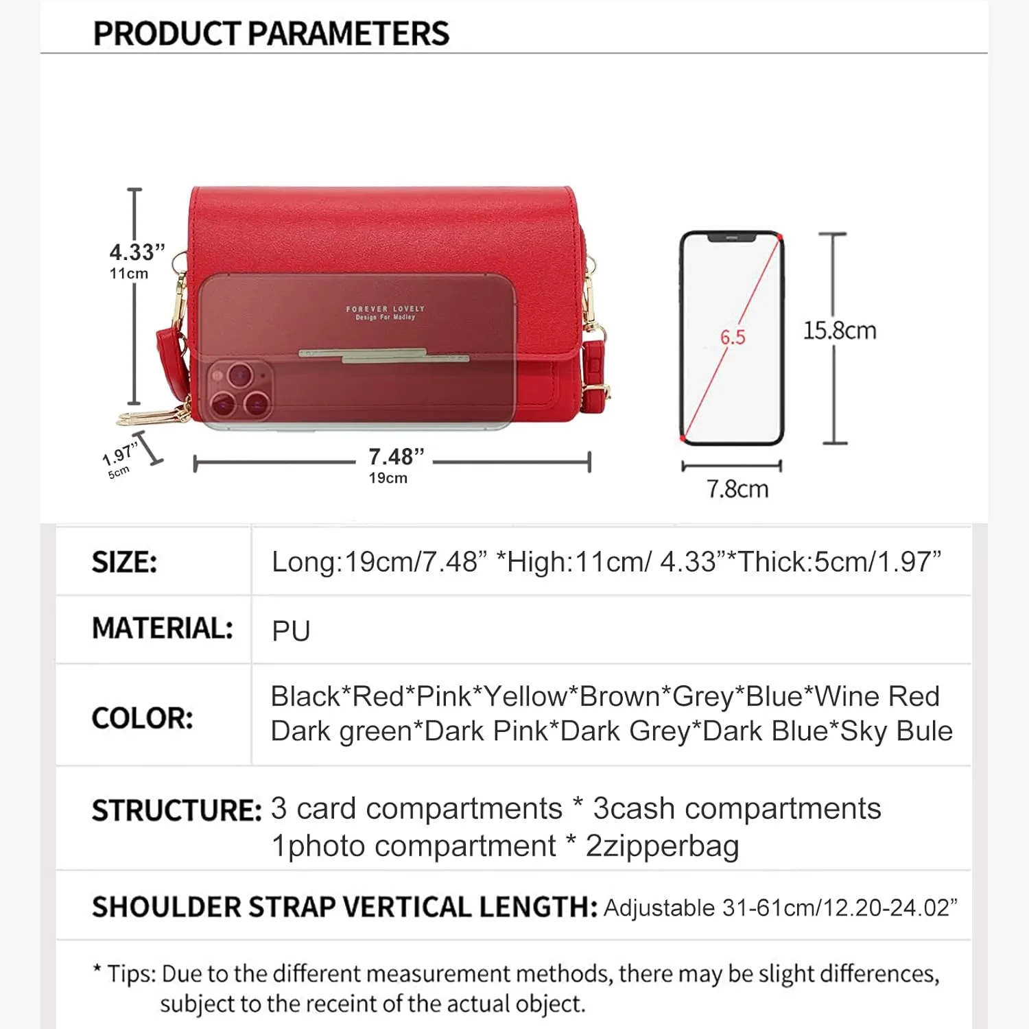Small Cell Phone Cross Body Bags for Women,Mini Women's Shoulder Wallets