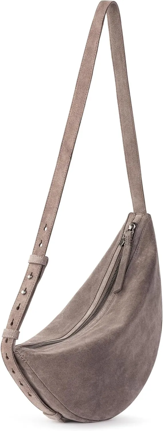 The Sak Tess Large Sling Purse - Large Woman's Crossbody Bag For Everyday & Travel - With Zipper Closure & Adjustable Strap