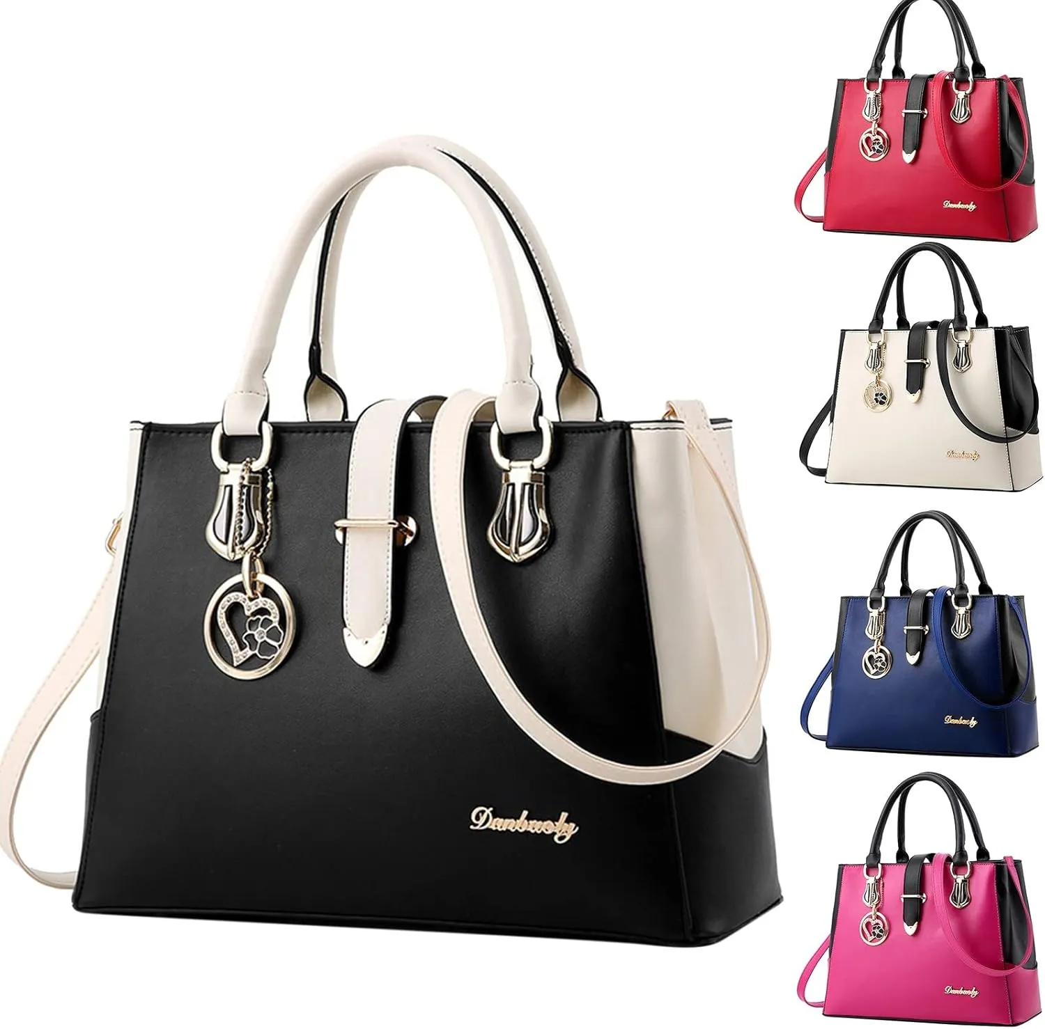 Tote Bag For Women Retro Hobo Handbags Woman Large Designer Ladies Bag Pocket Purse Leather For Daily Shopping Travel H