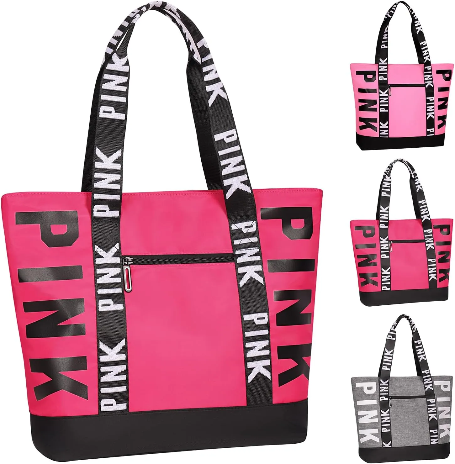 Travel Tote Bag for Women, Large Waterproof Beach Bag for Daily