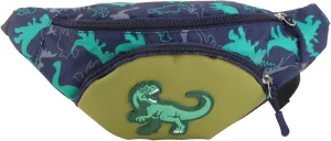 VALICLUD Toddler Fanny Pack Dinosaur Waist Pack for Kids Fanny Pack Boys Girls Kids Belt Bags Belt Bum Bag, 32 * 7 * 13cm, Green