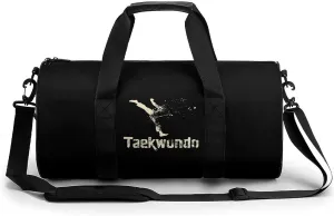Vintage Taekwondo Gym Bag for Men Women Duffle Bags Travel Tote