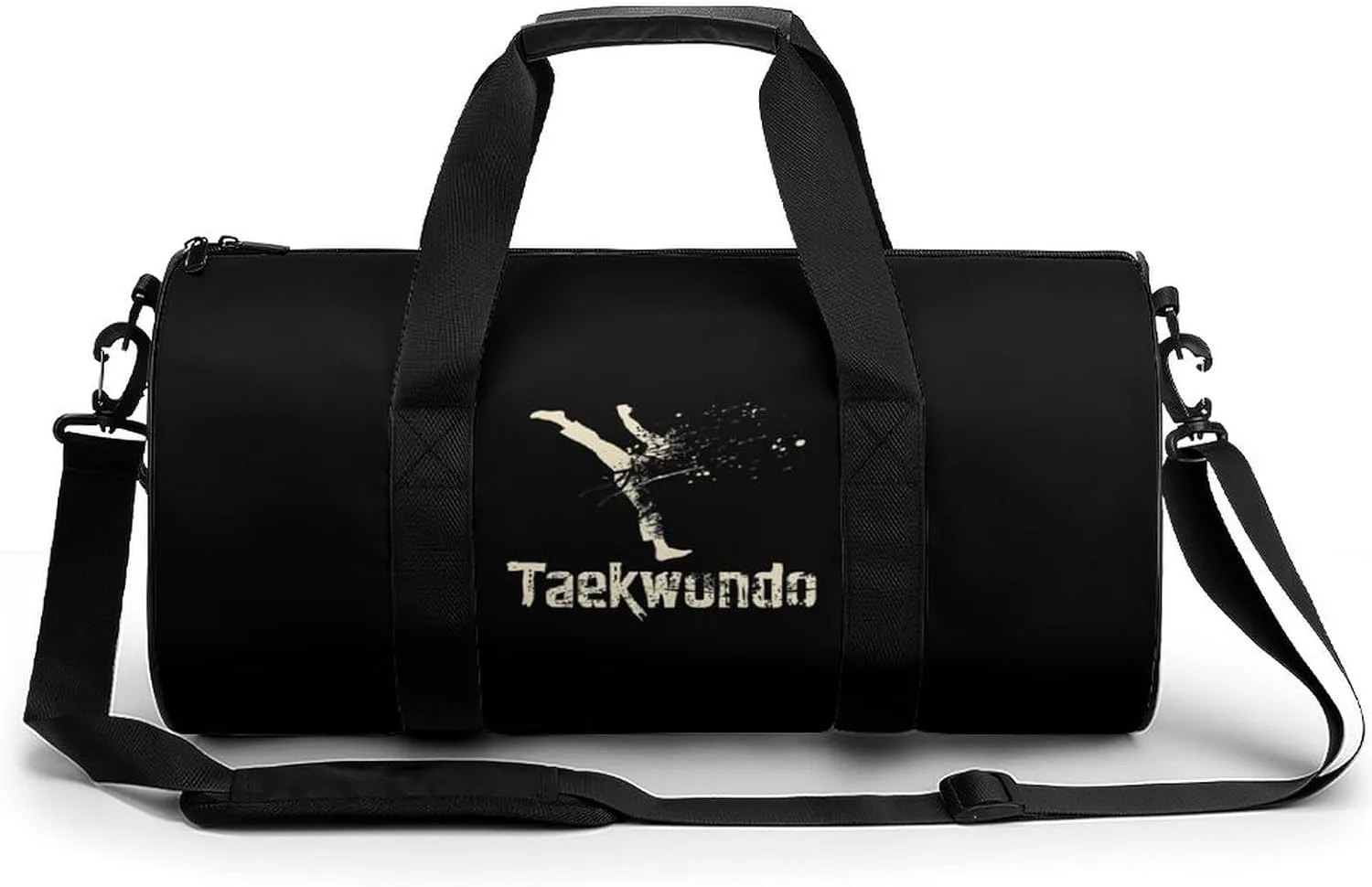 Vintage Taekwondo Gym Bag for Men Women Duffle Bags Travel Tote