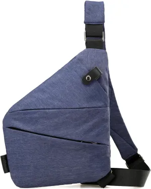 Vipost Anti Theft Crossbody Bags for Women/Men, Multi-Pocket Sling Bag Travel Crossbody Bag for Women with Adjustable Strap